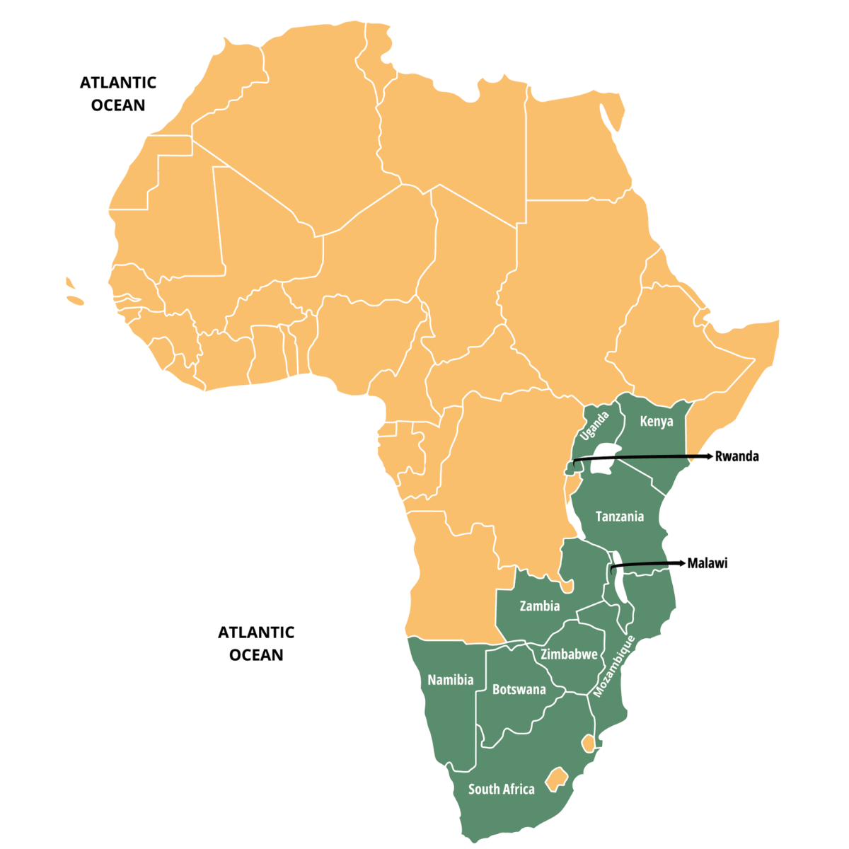 Markets covered across Africa